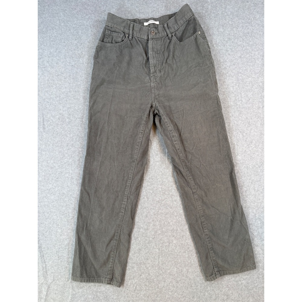 PacSun 27 Corduroy Pants Y2K Butterfly Cotton High Rise Straight Leg